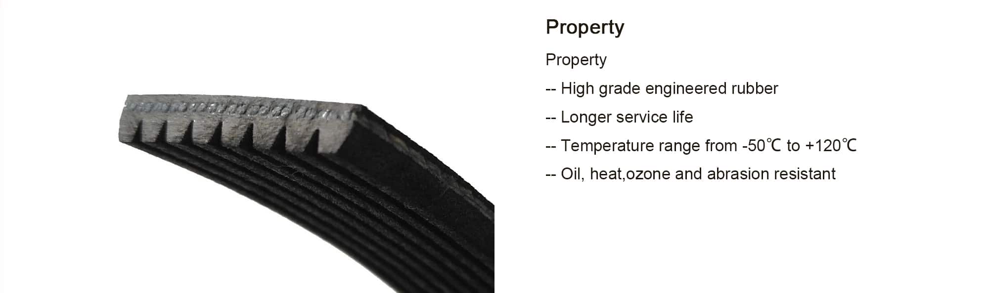 excavator fan belt air conditioner belt